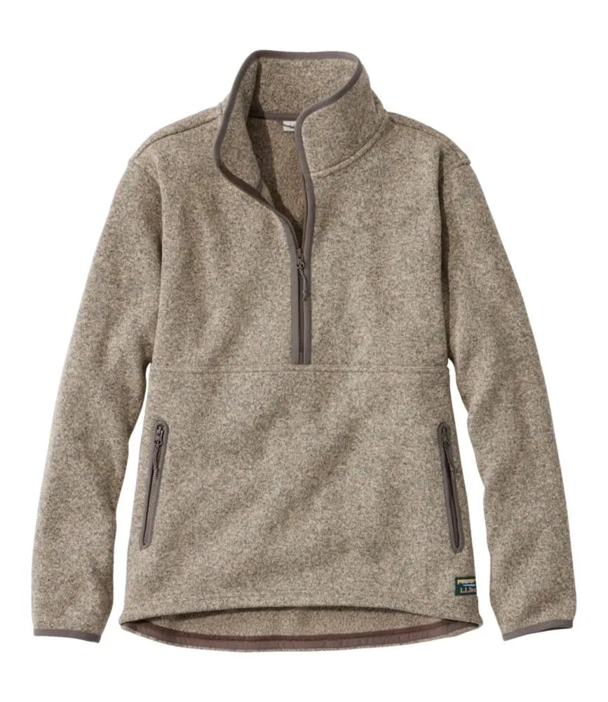Women's L.L.Bean Sweater Fleece Half-Zip Pullover