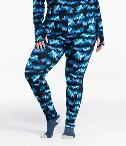 Women's L.L.Bean Heayweight Base Layer Pant, Print