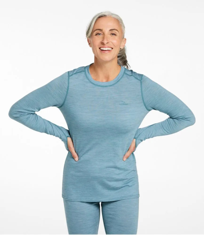 Women's Cresta Ultralight 150 Crew Top, Stripe