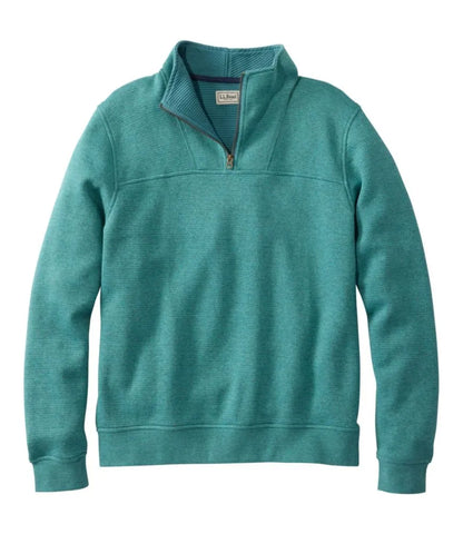 Men's All Seasons Textured Sweats, Quarter-Zip