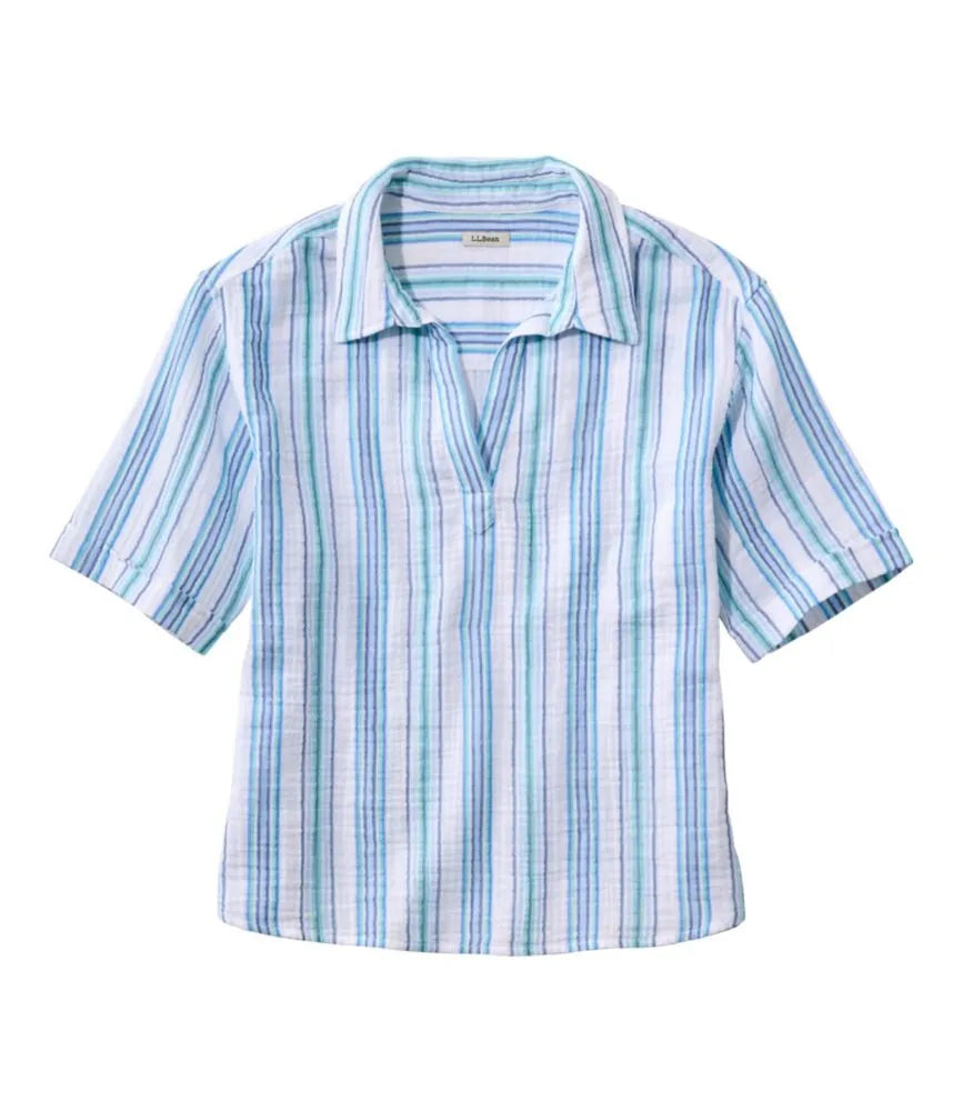 Women's Cloud Gauze Shirt, Polo
