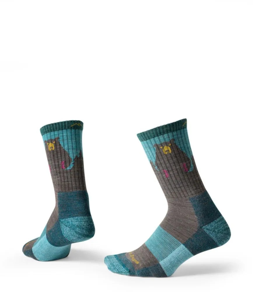 Women's Darn Tough Bear Town Micro Crew Hiking Socks