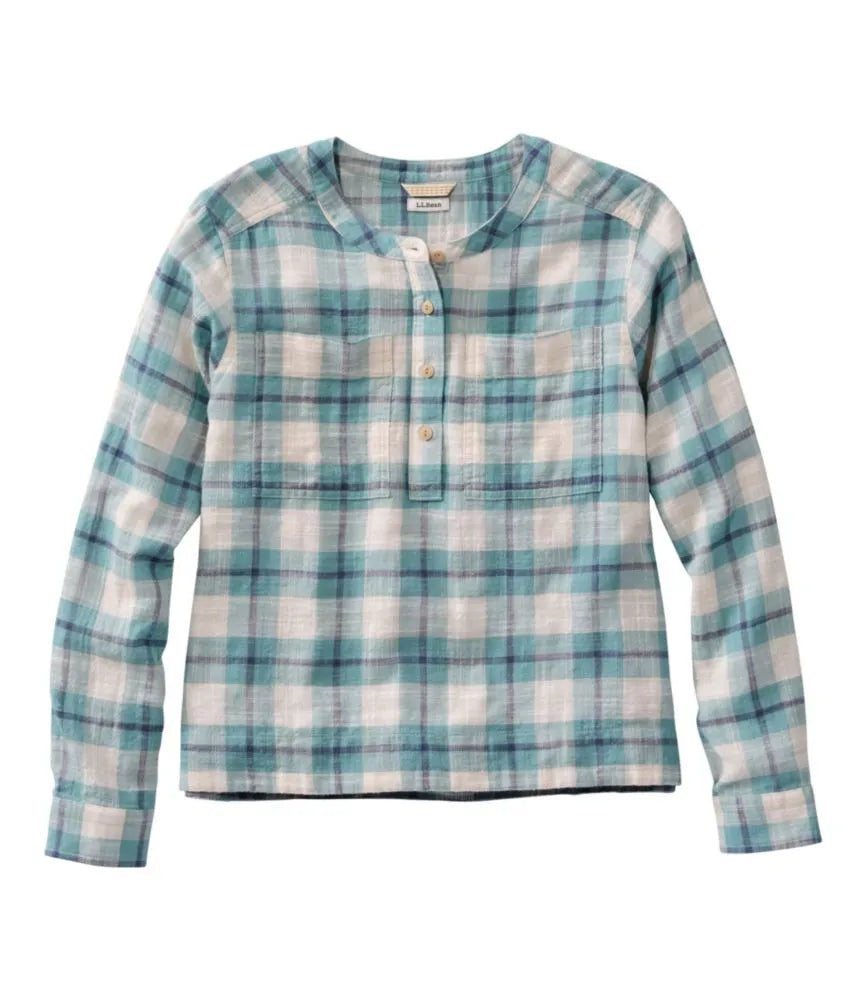 Women's L.L.Bean Day Breeze Shirt, Long-Sleeve Collarless
