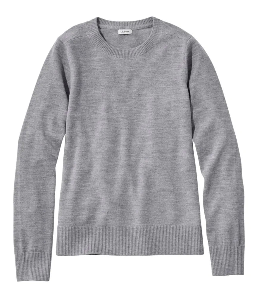 Women's Essential Merino Wool Sweater, Crewneck