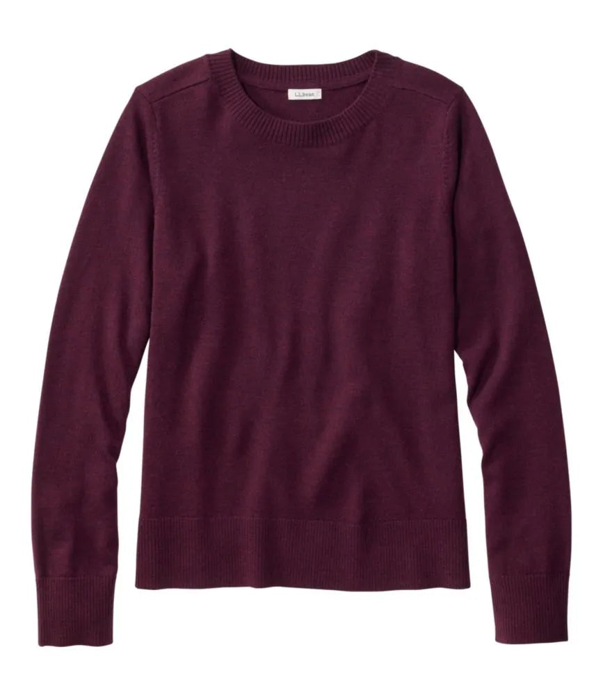 Women's Essential Merino Wool Sweater, Crewneck