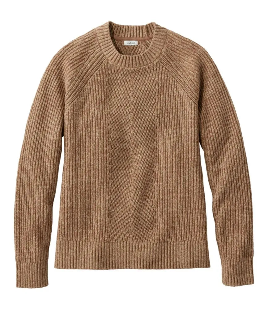 Women's Mariner Shaker Sweater, Crewneck