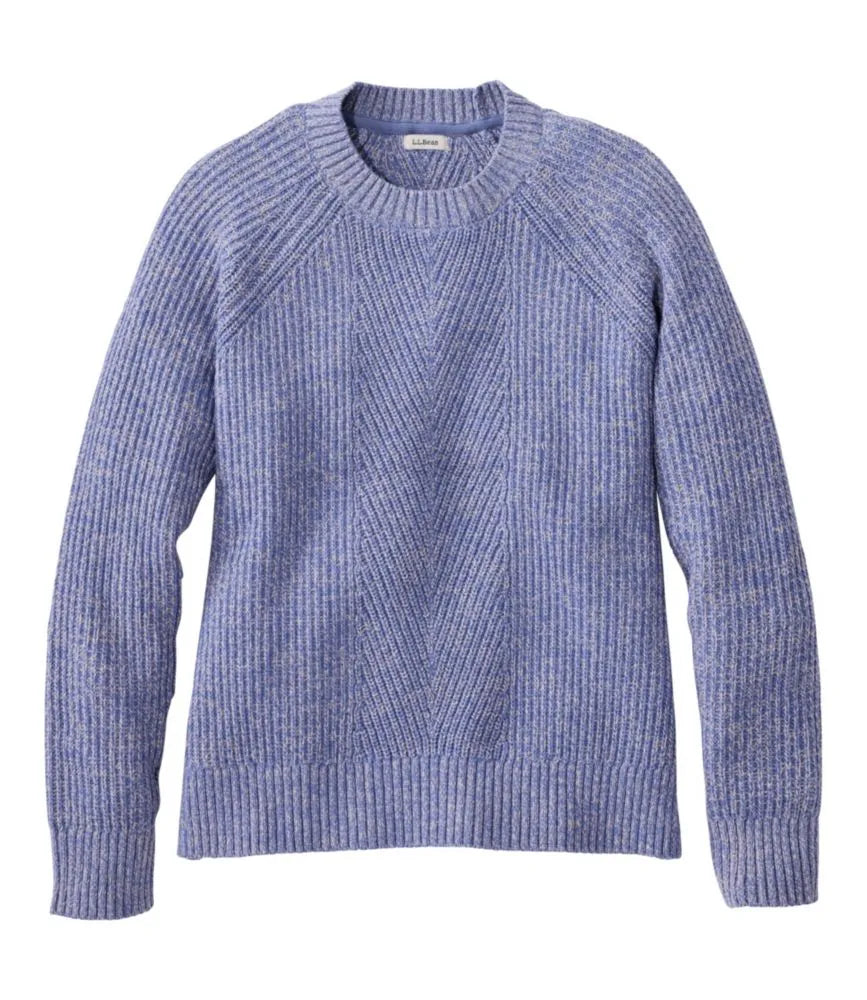 Women's Mariner Shaker Sweater, Crewneck