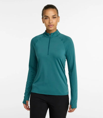 Women's Access Trail Pullover, Long-Sleeve Quarter-Zip