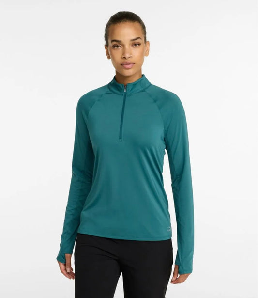 Women's Access Trail Pullover, Long-Sleeve Quarter-Zip