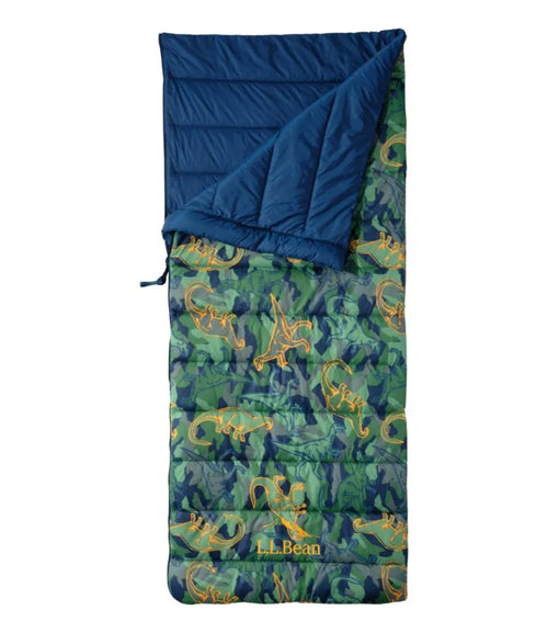 Kids' L.L.Bean Puffer Sleeping Bag, 40° Print