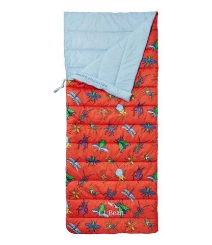 Kids' L.L.Bean Puffer Sleeping Bag, 40° Print
