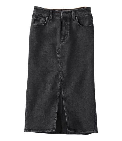 Women's Signature Heritage Denim Midi Skirt
