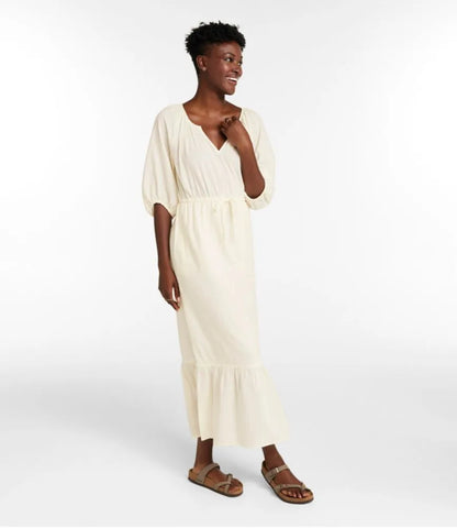 Women's Signature Castine Cotton Popover Dress