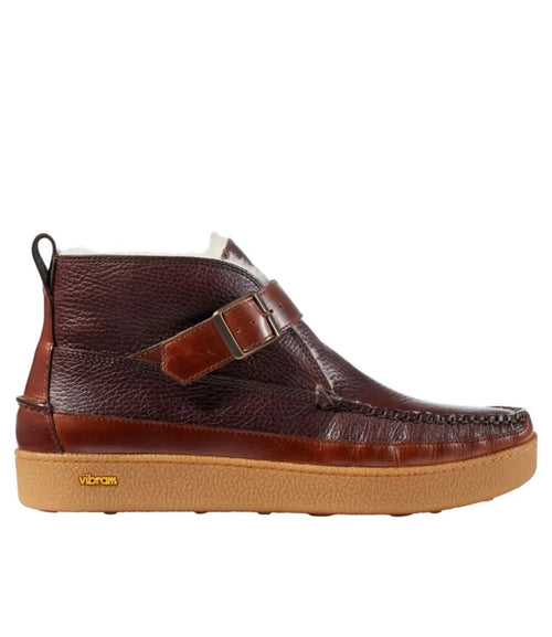 Men's Lodge Moc Vibram® Buckle Boots, Shearling