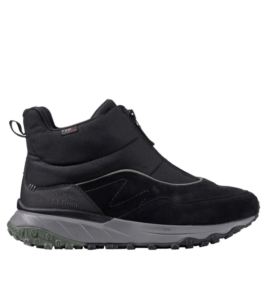 Women's Snow Sneaker Sport Waterproof Boots, Front Zip