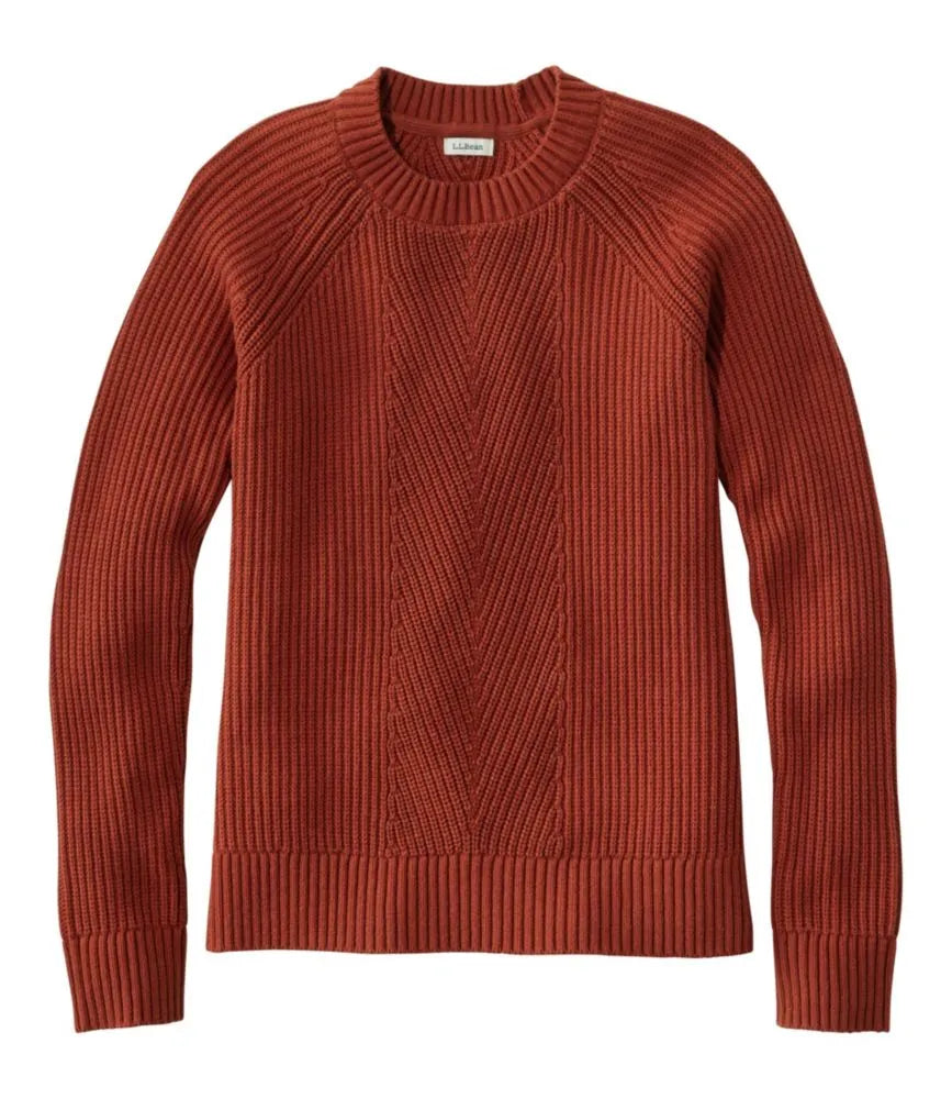 Women's Mariner Shaker Sweater, Crewneck
