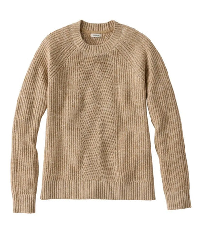 Women's Mariner Shaker Sweater, Crewneck