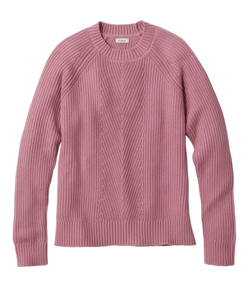 Women's Mariner Shaker Sweater, Crewneck