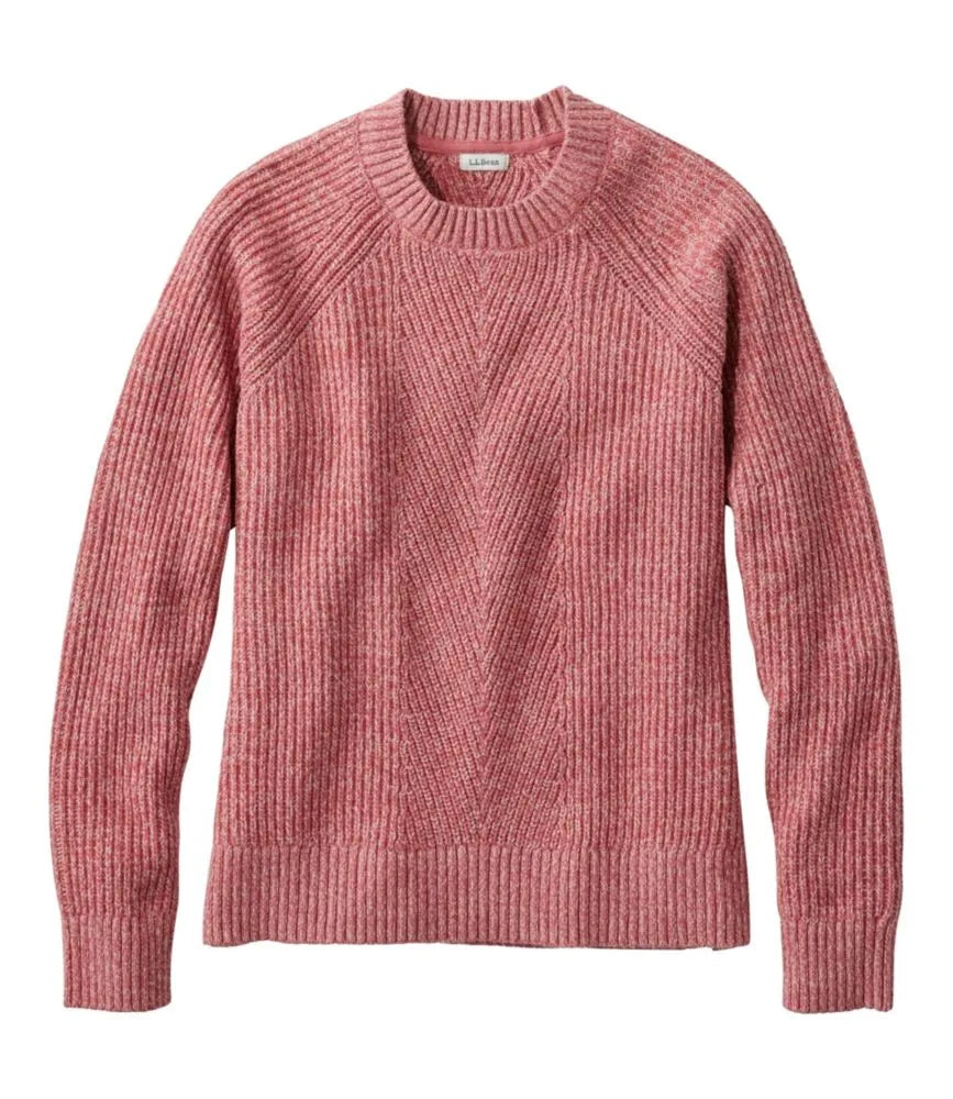 Women's Mariner Shaker Sweater, Crewneck