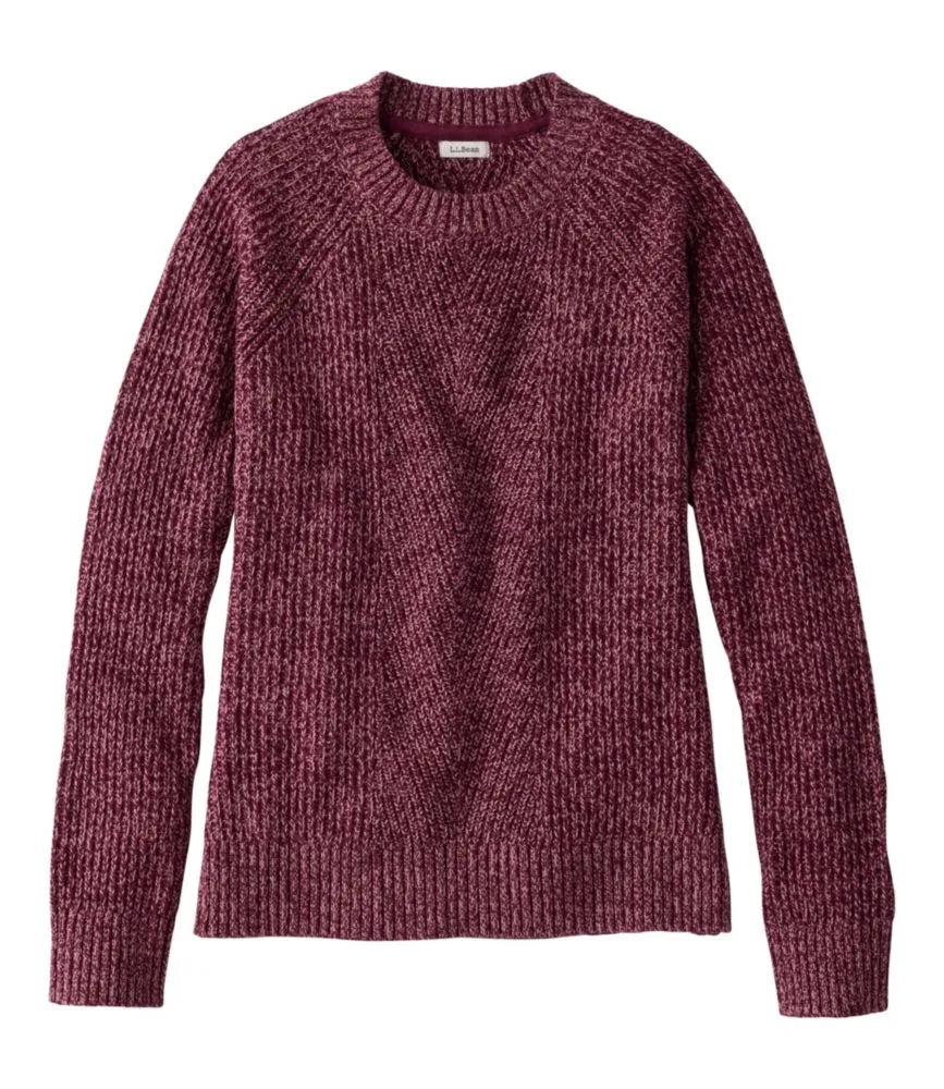 Women's Mariner Shaker Sweater, Crewneck