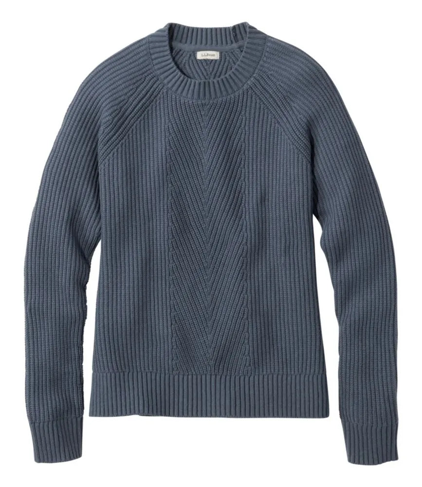 Women's Mariner Shaker Sweater, Crewneck