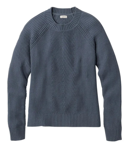 Women's Mariner Shaker Sweater, Crewneck