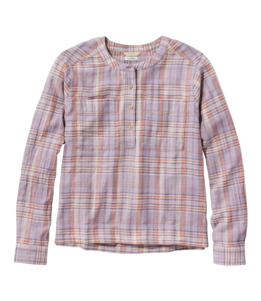 Women's L.L.Bean Day Breeze Shirt, Long-Sleeve Collarless