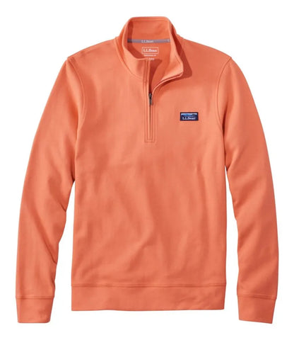 Men's Comfort Stretch Performance® Piqué, Quarter-Zip Pullover