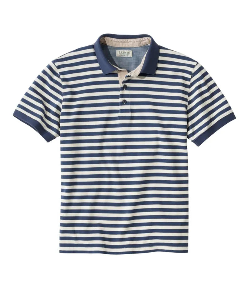 Men's Casco Bay Rugged Polo, Short-Sleeve, Stripe