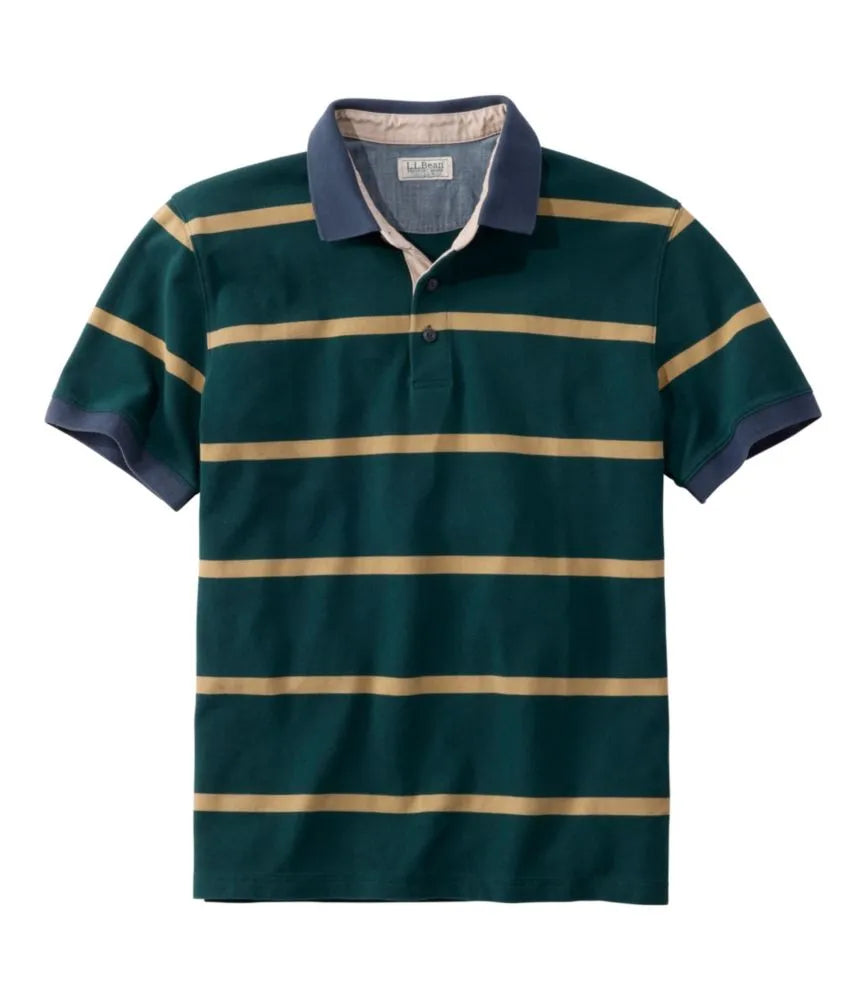 Men's Casco Bay Rugged Polo, Short-Sleeve, Stripe