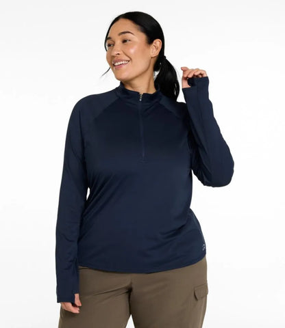 Women's Access Trail Pullover, Long-Sleeve Quarter-Zip