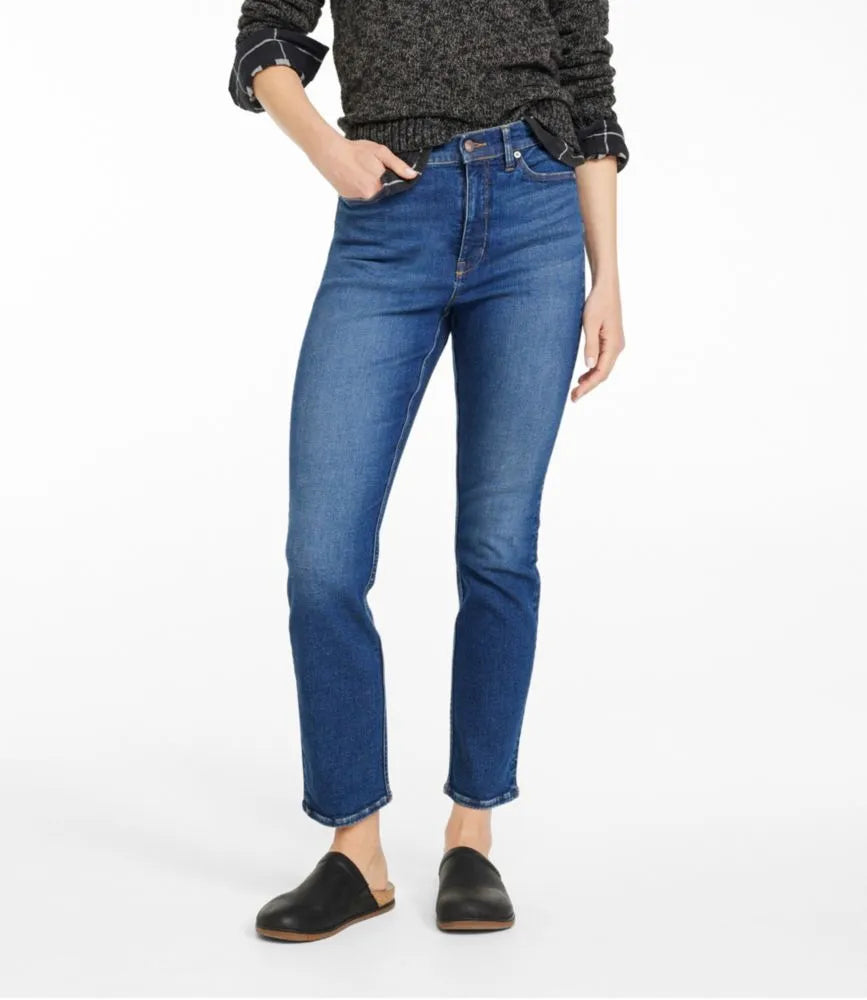 Women's Signature Super Stretch Jeans, High-Rise Skinny-Leg Ankle
