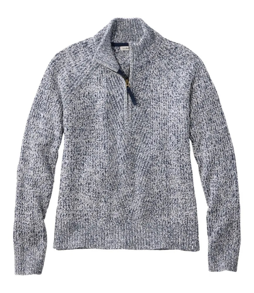 Women's Mariner Shaker Sweater, Quarter-Zip