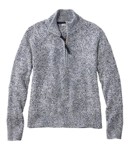 Women's Mariner Shaker Sweater, Quarter-Zip