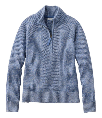 Women's Mariner Shaker Sweater, Quarter-Zip