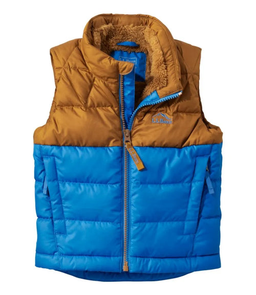 Toddlers' Bean's Down Vest, Colorblock