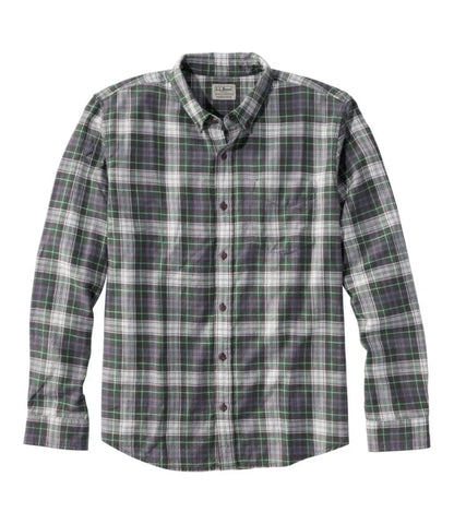 Men's Sunwashed Twill Shirt, Slightly Fitted Untucked Fit
