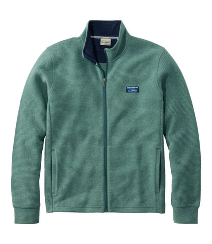 Men's Lakewashed Double-Knit Full-Zip