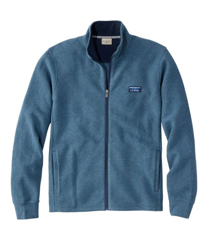 Men's Lakewashed Double-Knit Full-Zip