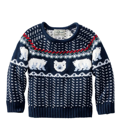 Infants' and Toddlers' Cotton Rollneck Sweater