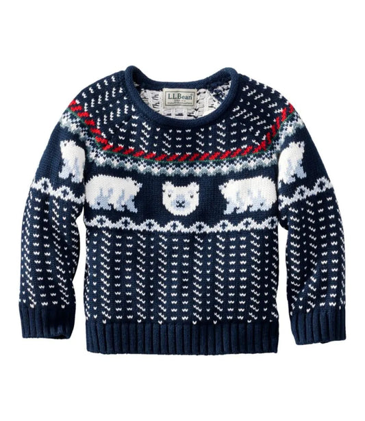 Infants' and Toddlers' Cotton Rollneck Sweater