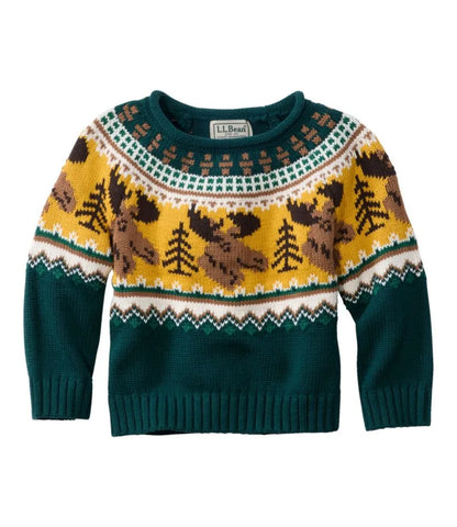 Infants' and Toddlers' Cotton Rollneck Sweater