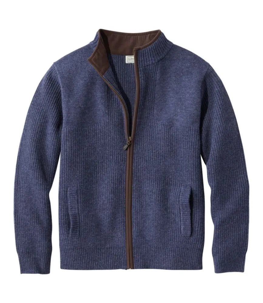 Men's Waterfowl Sweater, Full Zip