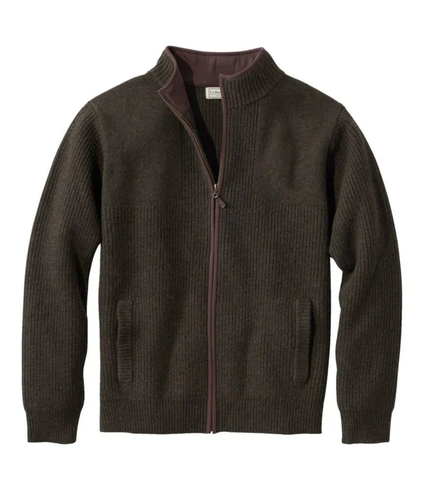 Men's Waterfowl Sweater, Full Zip