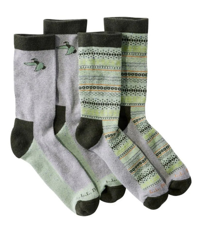 Adults' Wicked Soft Cotton Socks, Novelty 2-Pack
