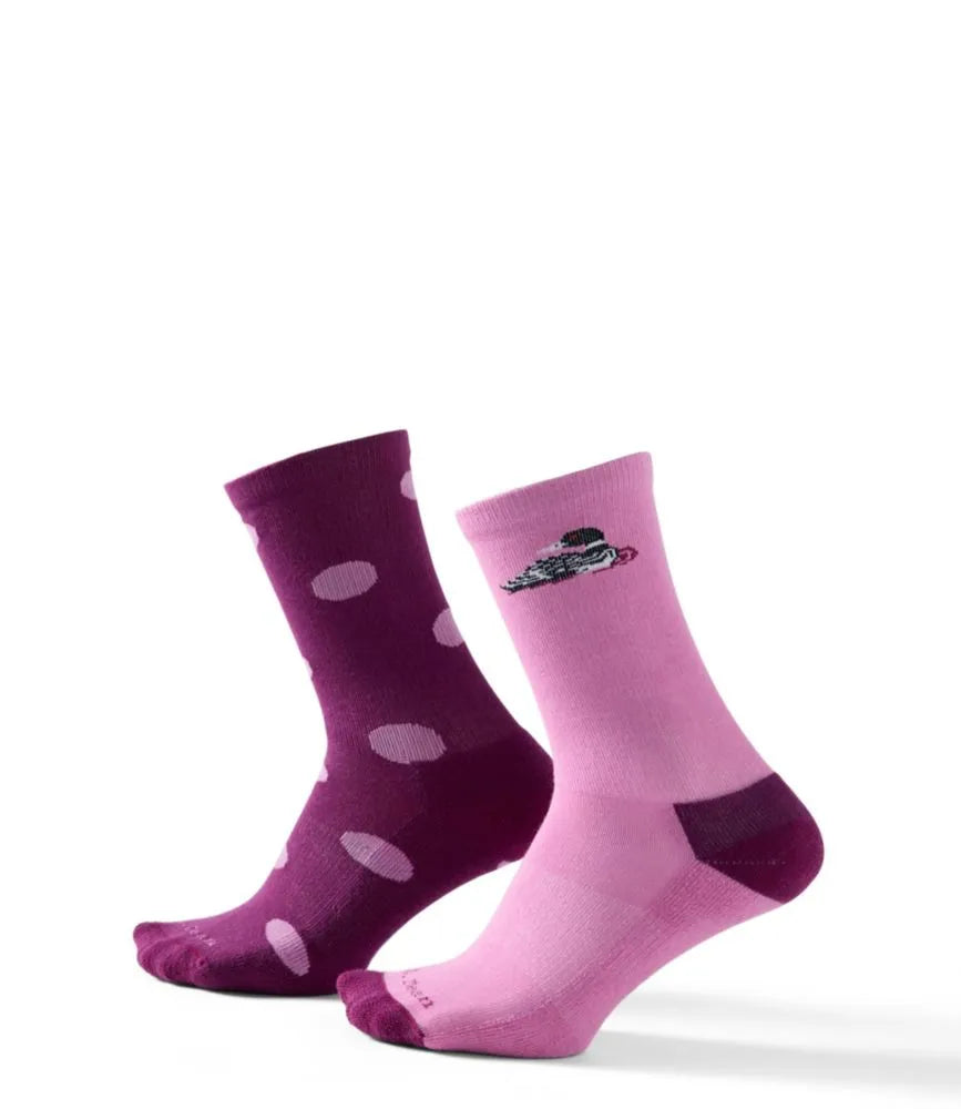 Adults' Wicked Soft Cotton Socks, Novelty 2-Pack