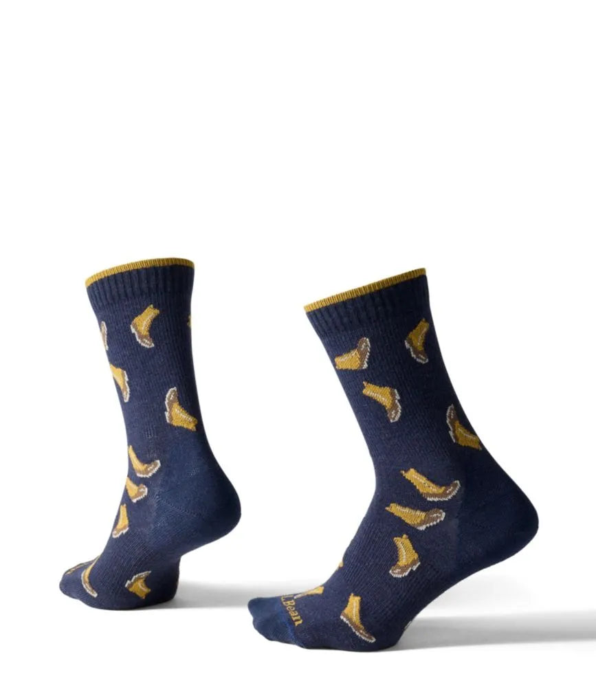 Adults' L.L.Bean Maine Motif Socks