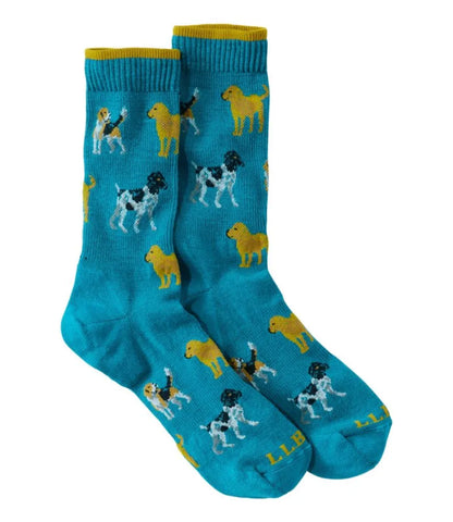 Adults' L.L.Bean Maine Motif Socks