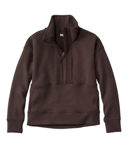 Women's L.L.Bean CloudSoft Top, Half-Zip Pullover