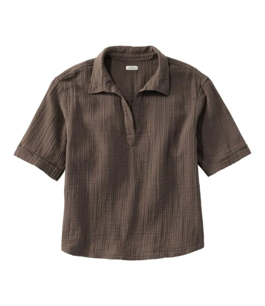 Women's Cloud Gauze Shirt, Polo